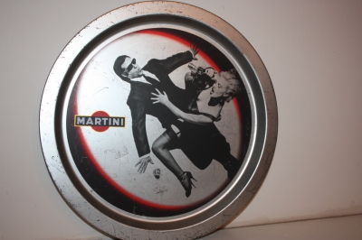Retro dienblad plateau van Martini